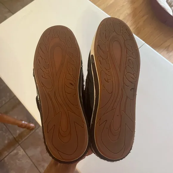 True religion 10.5 men’s brown leather shoes