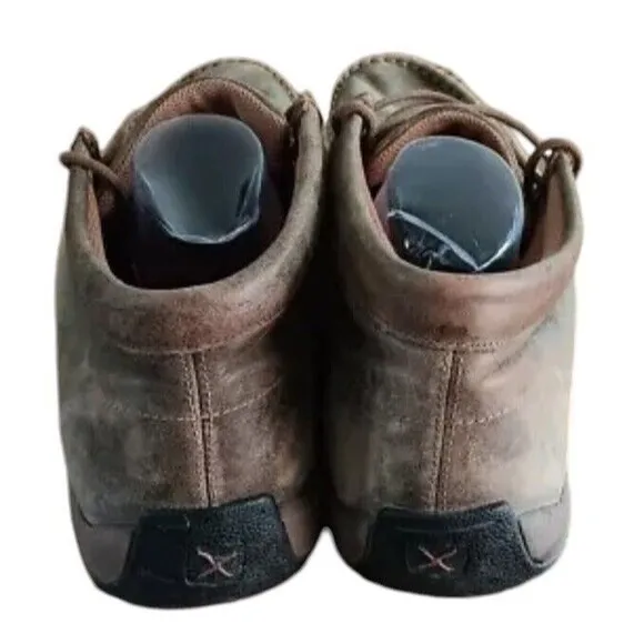 Twisted X The Original Chukka Driving Moc MDM0003 Men's 13M Brown Leather Shoes
