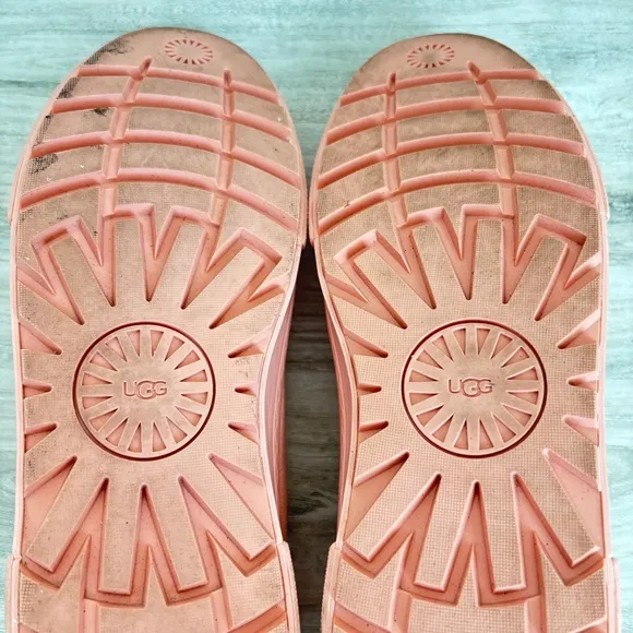 UGG ARIES SUNSET LACE-UP CANVAS FASHION SNEAKERS SHOES SIZE US 9 WOMEN