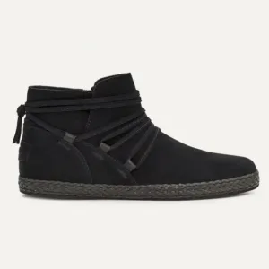 Ugg Australia  Women's Rianne Black Ankle Boots Leather Shoes Sz 8.5