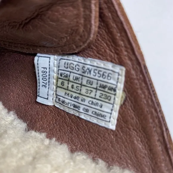UGG Shearling Lined Heeled Slides 344