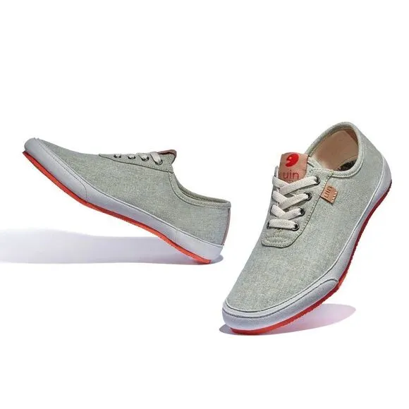UIN Women's Walking Casual Comfort Travel Shoes (Formentera 3- Light Green)