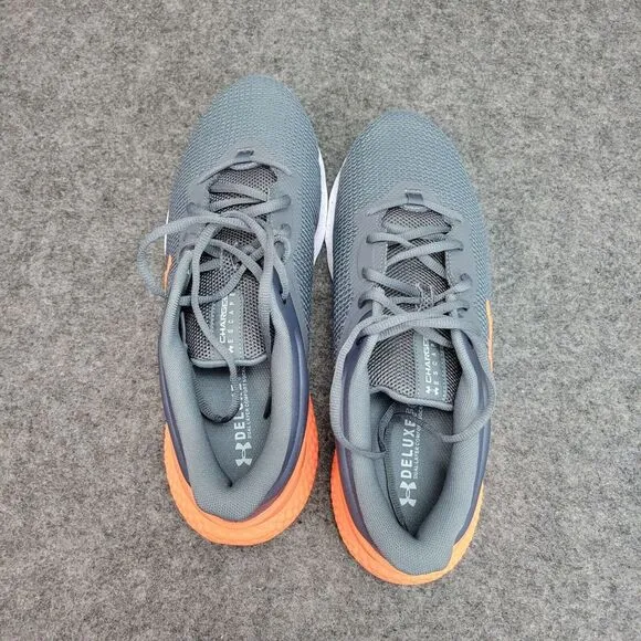 Under‎ Armour Escape 4 Mens Shoes 13 Gray Orange Running Gym Workout Lightweight