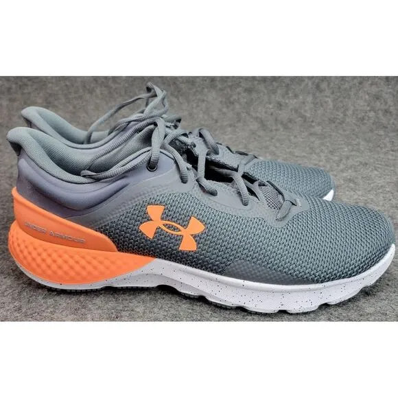 Under‎ Armour Escape 4 Mens Shoes 13 Gray Orange Running Gym Workout Lightweight