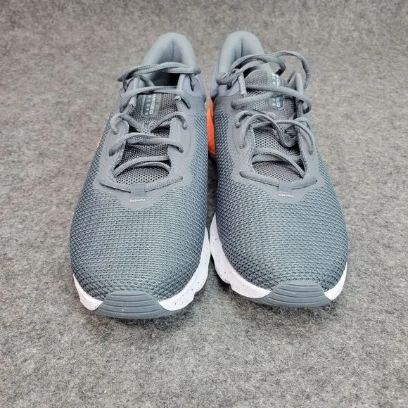 Under‎ Armour Escape 4 Mens Shoes 13 Gray Orange Running Gym Workout Lightweight