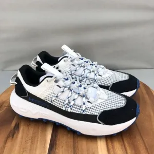 Under‎ Armour UA Fat Tire Venture Pro Trail Running Shoes Mens 10.5 White Black