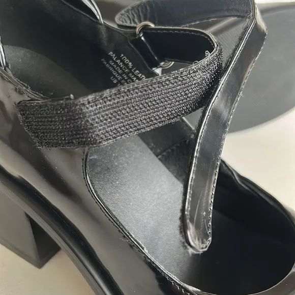 UNIF Elegant Black Mary Jane Shoes