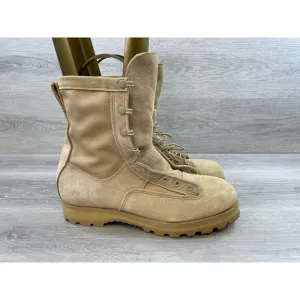 US Army McRae Footwear 8430-01-516-1685 Men's 10.5W Beige Military Combat Boot