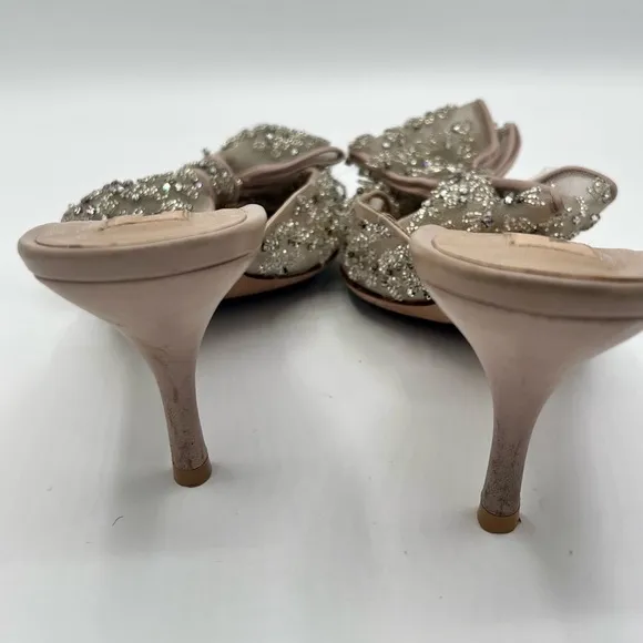 Valentino Women's Embellished Bow mules size 41