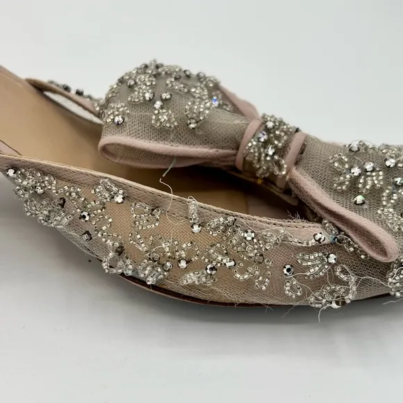 Valentino Women's Embellished Bow mules size 41