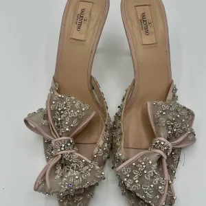 Valentino Women's Embellished Bow mules size 41