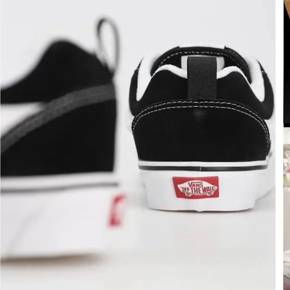 Vans kids Black and White Sneakers NEW W/ BOX Size 6.5