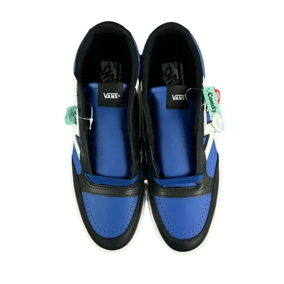 VANS Men's Lowland Cc Two Tone Black True Blue Low Top Shoes Size 8.5 - 13