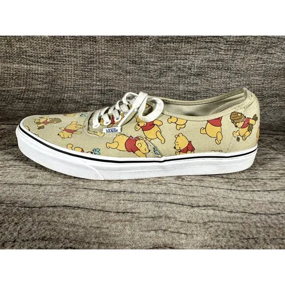 Vans Off the Wall Disney Collaboration Shoes Winnie The Pooh Mens 11.5