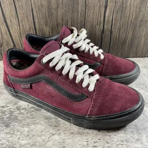 Vans Old Skool Breana Geering Port Royale &amp; Black Suede Leather Skate Shoes 7.5