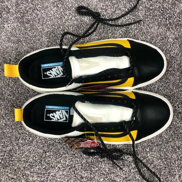 Vans Old Skool MTE-1 Womens Shoes Made For the Elements Black Yellow Size 11.5