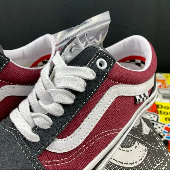 Vans Old Skool Pop Cush Pomegranate Womens Various Sizes