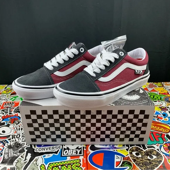 Vans Old Skool Pop Cush Pomegranate Womens Various Sizes