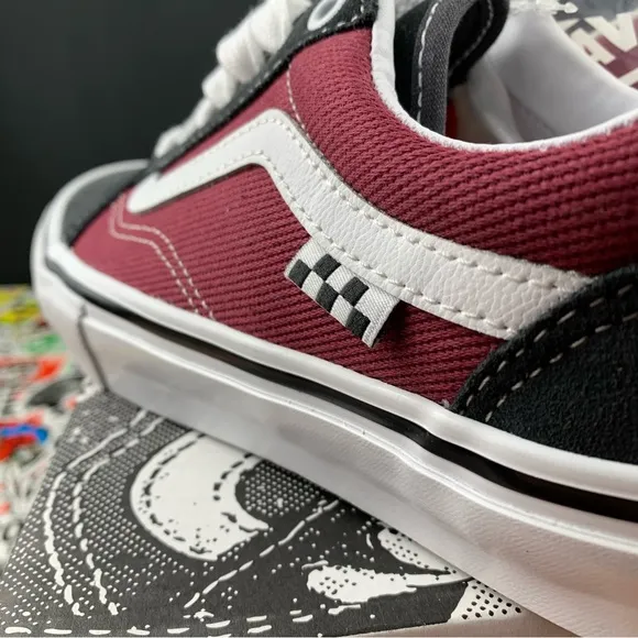 Vans Old Skool Pop Cush Pomegranate Womens Various Sizes