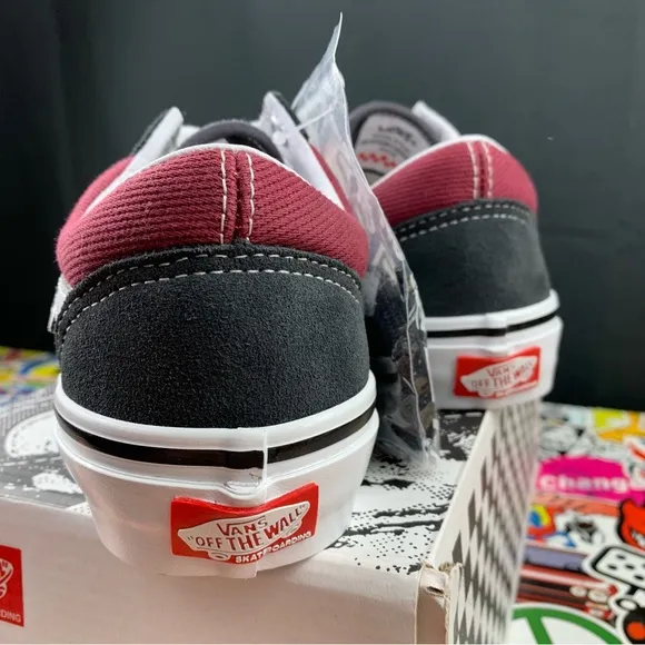 Vans Old Skool Pop Cush Pomegranate Womens Various Sizes