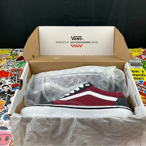 Vans Old Skool Pop Cush Pomegranate Womens Various Sizes