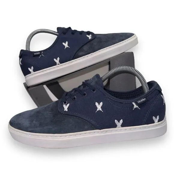 Vans OTW Ludlow Feathers Skate Navy / White VN-0OKY7JI Men's 7.5 Women's 9