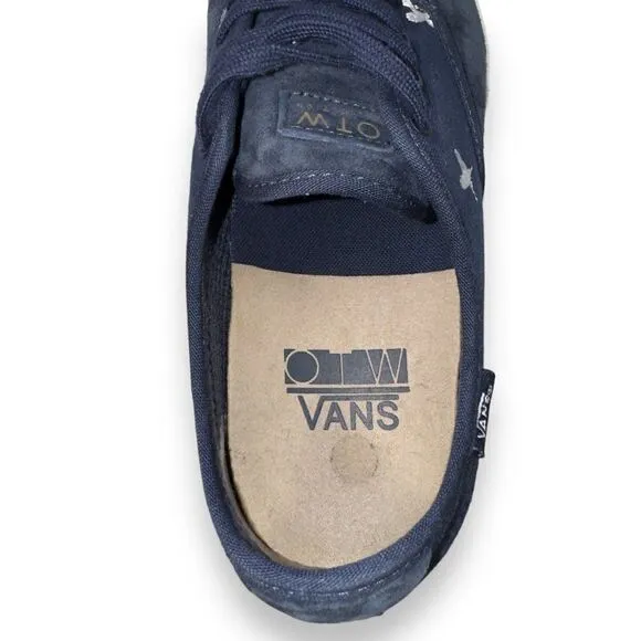 Vans OTW Ludlow Feathers Skate Navy / White VN-0OKY7JI Men's 7.5 Women's 9