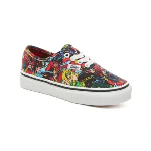 Vans Shoes Authentic Red Marvel Avengers Kids Sneakers Size 13 Brand New