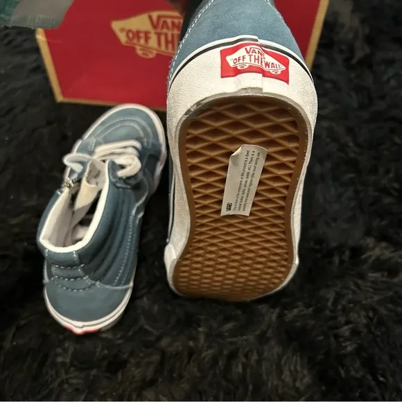 VANS Sk8-hi top reissue suede lace up zip shoes sneakers women’s 7 new