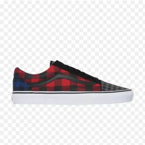 VANS What The Buffalo Old Skool Canvas Lace Up Sneakers Shoes NEW