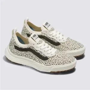 Vans Women's Ultrarange VR3 Animal Marshmallow White and Black Sneakers