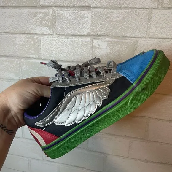 Vans X Marvel Collab Old Skool Avengers Shoes Sneakers Size Women's 6.5/Mens 5