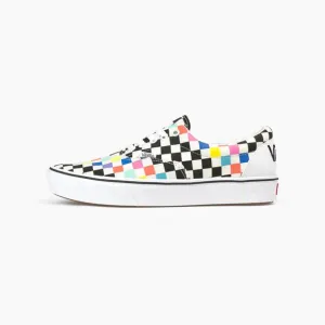 Vans x MoMa ComfyCush Era VN0A3WM91PJ1 White Multi Checkerboard Shoes 4.5 CAT126