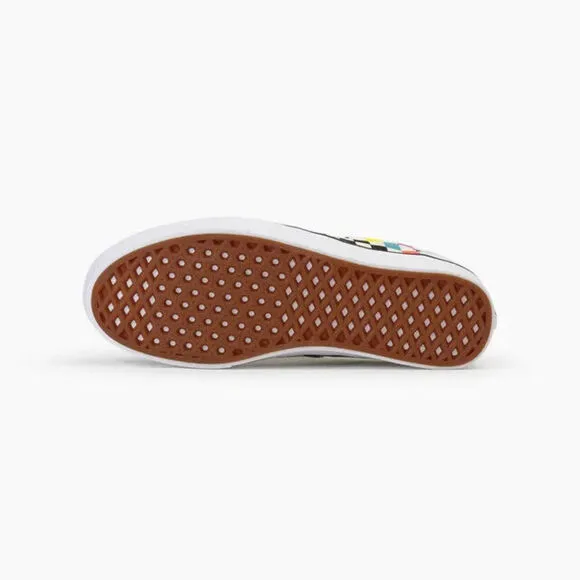 Vans x MoMa ComfyCush Era VN0A3WM91PJ1 White Multi Checkerboard Shoes 4.5 CAT126