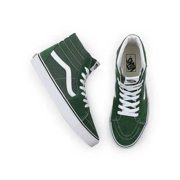 Vans Color Theory Classics Sk8-Hi VN0005U96QU Sneaker Men's Green Shoes NR7722