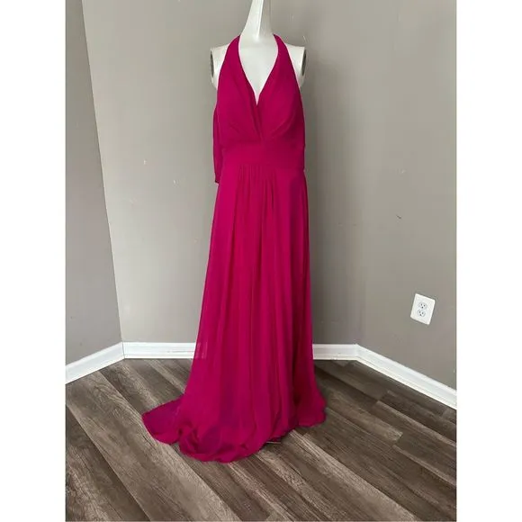 Vera Wang Bride Elvelyne Halter Gown