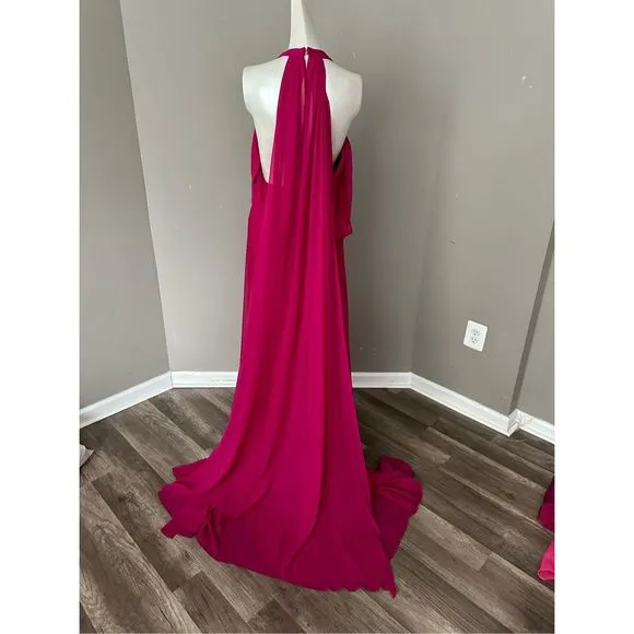 Vera Wang Bride Elvelyne Halter Gown