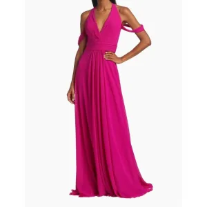 Vera Wang Bride Elvelyne Halter Gown