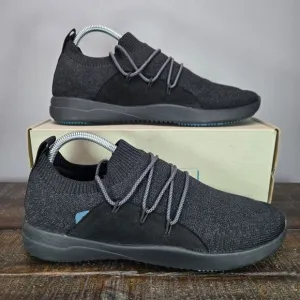 Vessi Cityscape Classic Mens Size 9 Lace Up Waterproof Shoes Sneakers Black
