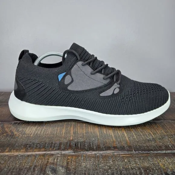 Vessi Everyday 2.0 Mens Size 11 Lace Up Waterproof Shoes Sneakers Black White