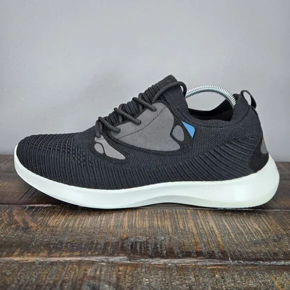 Vessi Everyday 2.0 Mens Size 11 Lace Up Waterproof Shoes Sneakers Black White