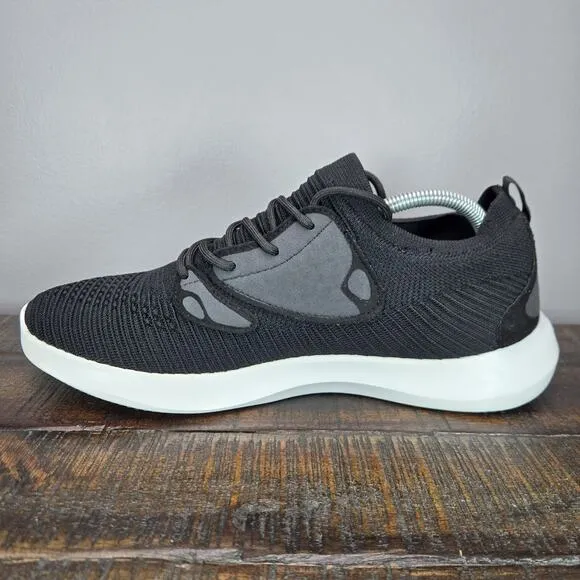 Vessi Everyday 2.0 Mens Size 11 Lace Up Waterproof Shoes Sneakers Black White