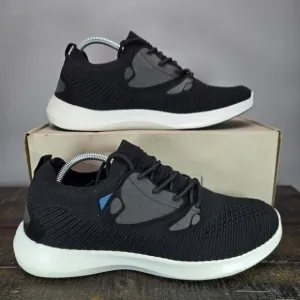 Vessi Everyday 2.0 Mens Size 11 Lace Up Waterproof Shoes Sneakers Black White