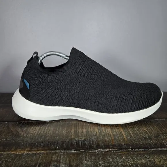 Vessi Everyday Move Slip On Mens Size 11 Waterproof Shoes Sneakers Black White