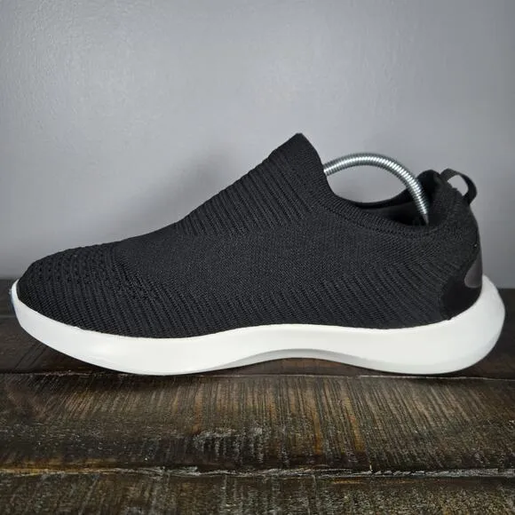 Vessi Everyday Move Slip On Mens Size 13 Waterproof Shoes Sneakers Black White