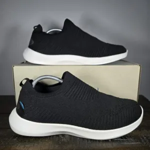Vessi Everyday Move Slip On Mens Size 13 Waterproof Shoes Sneakers Black White