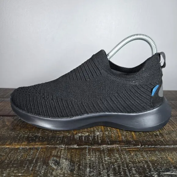 Vessi Everyday Move Slip On Womens Size 6 Waterproof Shoes Sneakers Black Black