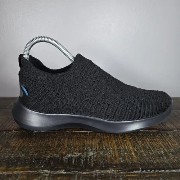 Vessi Everyday Move Slip On Womens Size 6 Waterproof Shoes Sneakers Black Black