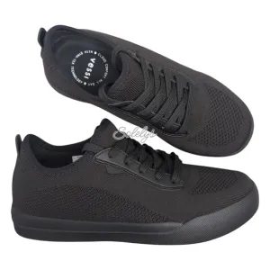 Vessi Weekend Mens 7 Womens 8 Space Black Waterproof Dyma-Tex Knit Sneaker