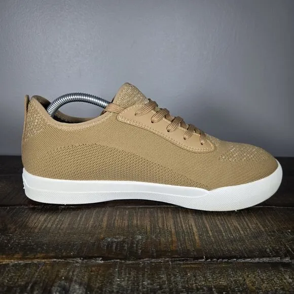 Vessi Weekend Sneaker Mens Size 10 Waterproof Shoes Sneakers Oak Brown White